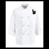 Eight Pearl Button Chef Coat - Tall Sizes Thumbnail