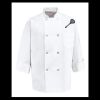 Eight Pearl Button Chef Coat - Tall Sizes Thumbnail