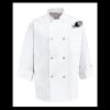 Eight Pearl Button Chef Coat - Tall Sizes Thumbnail