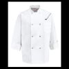 Eight Pearl Button Chef Coat - Tall Sizes Thumbnail