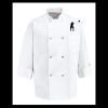 Eight Pearl Button Chef Coat - Tall Sizes Thumbnail