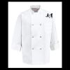 Eight Pearl Button Chef Coat - Tall Sizes Thumbnail