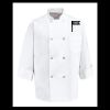 Eight Pearl Button Chef Coat - Tall Sizes Thumbnail