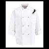 Eight Pearl Button Chef Coat - Tall Sizes Thumbnail