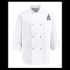 Eight Pearl Button Chef Coat - Tall Sizes Thumbnail