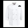 Eight Pearl Button Chef Coat - Tall Sizes Thumbnail