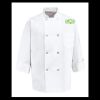 Eight Pearl Button Chef Coat - Tall Sizes Thumbnail