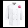 Eight Pearl Button Chef Coat - Tall Sizes Thumbnail