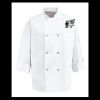 Eight Pearl Button Chef Coat - Tall Sizes Thumbnail