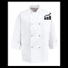 Eight Pearl Button Chef Coat - Tall Sizes Thumbnail