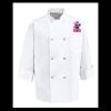 Eight Pearl Button Chef Coat - Tall Sizes Thumbnail