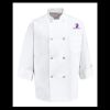 Eight Pearl Button Chef Coat - Tall Sizes Thumbnail