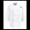Eight Pearl Button Chef Coat - Tall Sizes Thumbnail