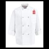 Eight Pearl Button Chef Coat - Tall Sizes Thumbnail