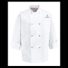 Eight Pearl Button Chef Coat - Tall Sizes Thumbnail
