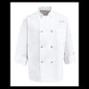 Eight Pearl Button Chef Coat - Tall Sizes Thumbnail