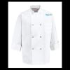 Eight Pearl Button Chef Coat - Tall Sizes Thumbnail
